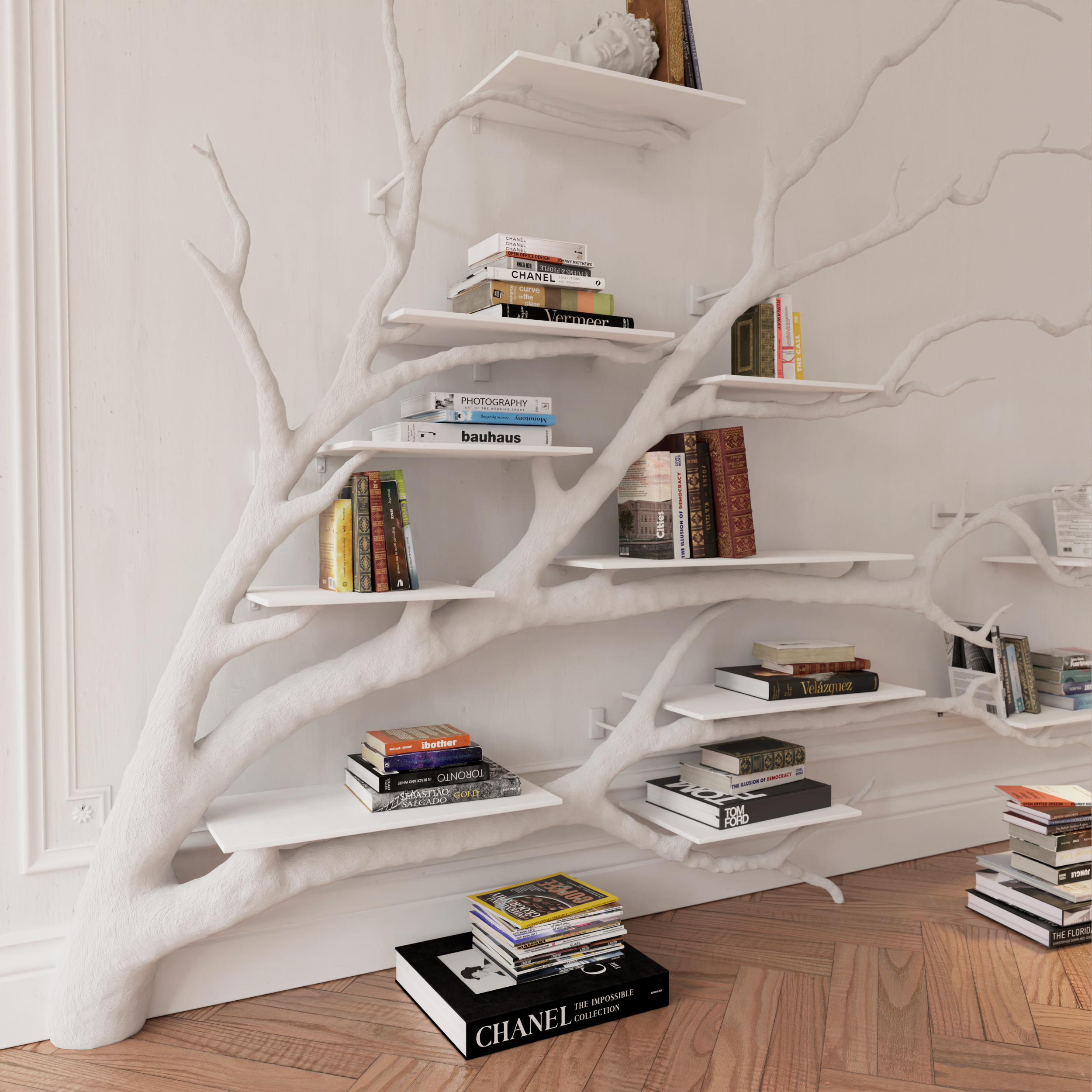 Bilbao Tree Shelf — Sebastian Errazuriz Studio